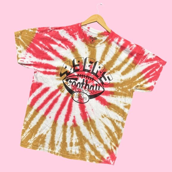 NFL NFC West San Francisco 49ers Tie-Dye Tee L - Picture 3 of 4